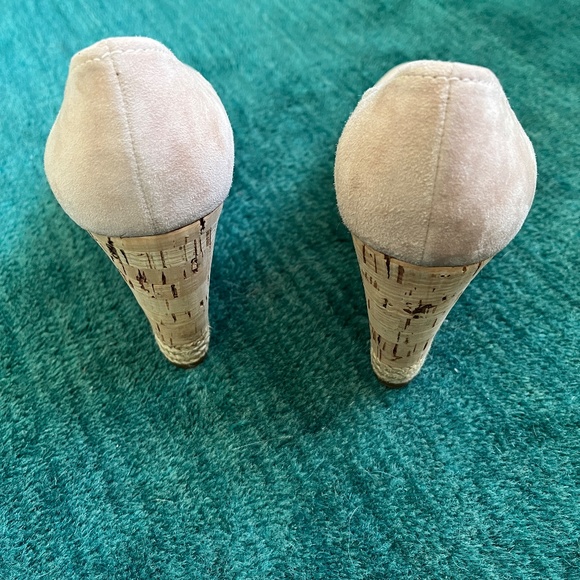 Light Pink Prada Wedges - Picture 2 of 8